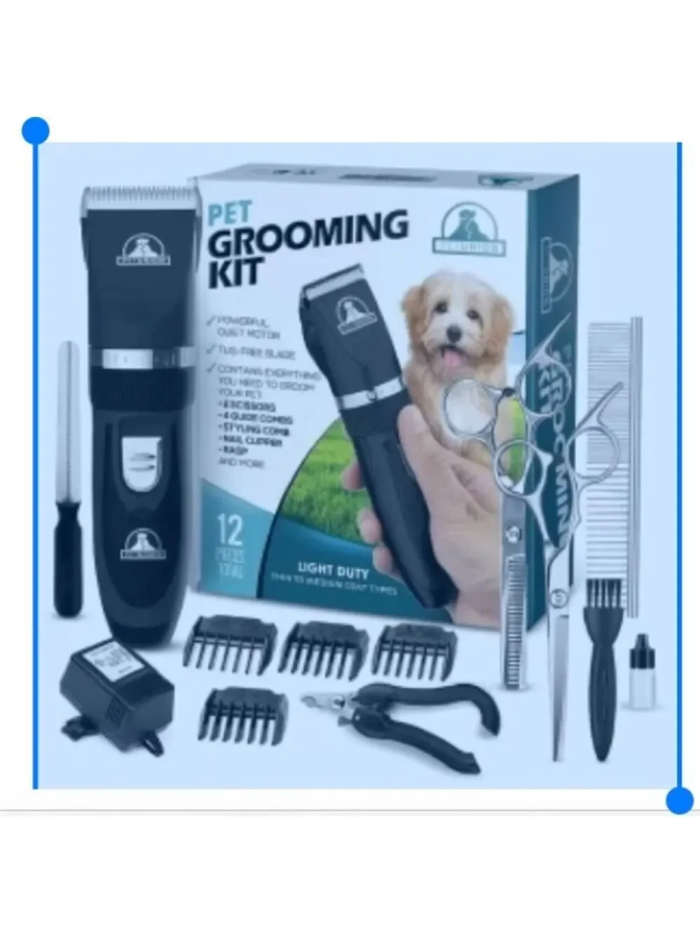 Professional Pet Grooming Kit Black New